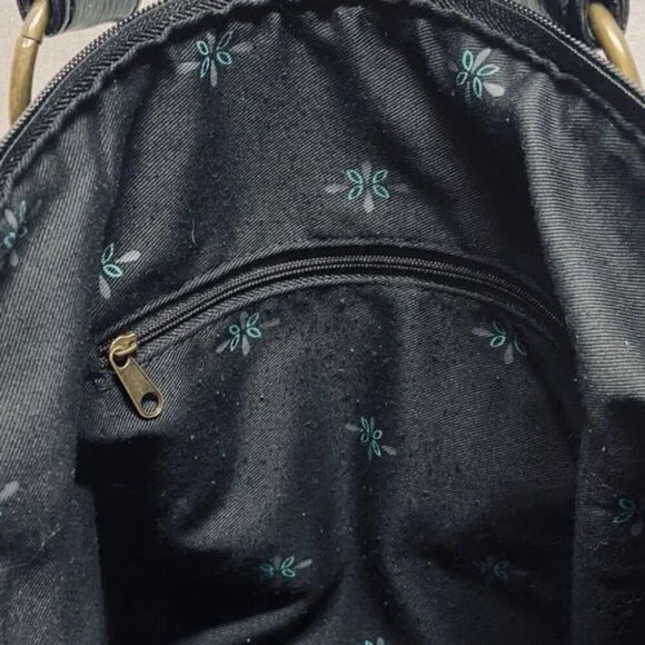 Loungefly Sugar Skull Shoulder Bag Day Of Dead Embroidered Faux Leather Rare GUC - Picture 12 of 15